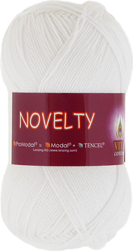 Купить пряжу VITA COTTON Novelty цвет 1201 производства фабрики VITA COTTON