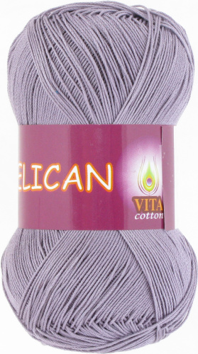 Купить пряжу VITA COTTON Pelican цвет 4001 производства фабрики VITA COTTON