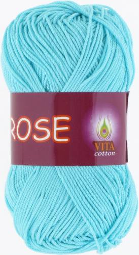 Купить пряжу VITA COTTON Rose цвет 3909 производства фабрики VITA COTTON