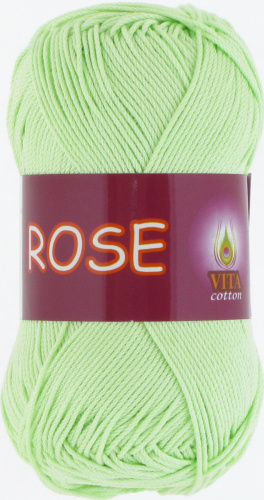 Купить пряжу VITA COTTON Rose цвет 3910 производства фабрики VITA COTTON