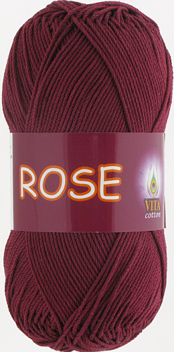Купить пряжу VITA COTTON Rose цвет 3946 производства фабрики VITA COTTON