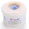Купить пряжу YARNART FLOWERS ALPACA цвет 402 производства фабрики YARNART