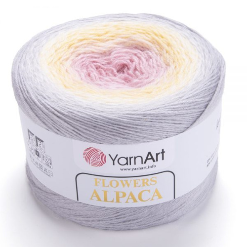 Купить пряжу YARNART FLOWERS ALPACA цвет 404 производства фабрики YARNART