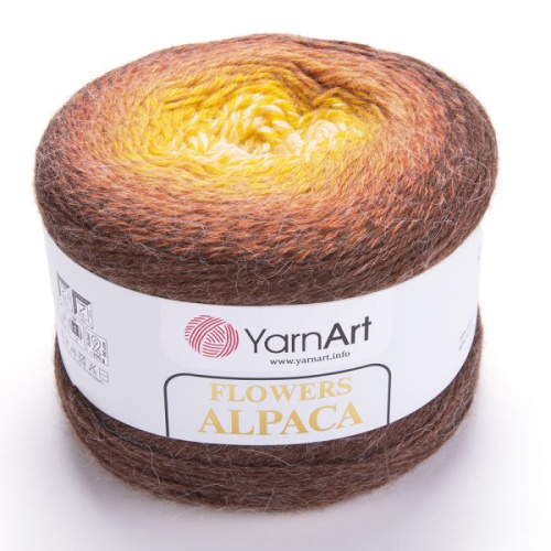 Купить пряжу YARNART FLOWERS ALPACA цвет 437 производства фабрики YARNART