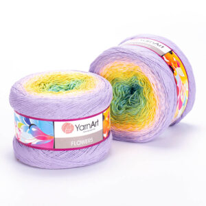 Купить пряжу YARNART FLOWERS цвет 285 производства фабрики YARNART