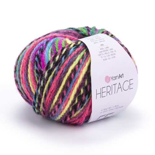 Купить пряжу YARNART HERITAGE цвет 340 производства фабрики YARNART