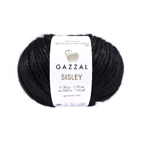 Купить пряжу GAZZAL Sisley цвет 5 716 производства фабрики GAZZAL