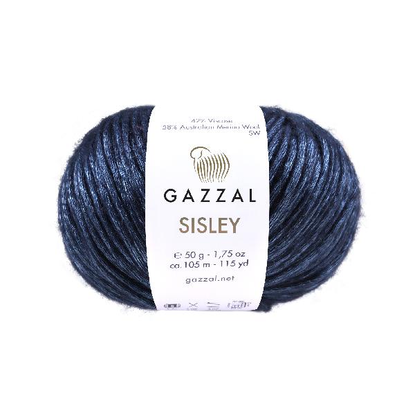 Купить пряжу GAZZAL Sisley цвет 5 721 производства фабрики GAZZAL