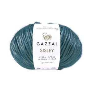 Купить пряжу GAZZAL Sisley цвет 5 722 производства фабрики GAZZAL