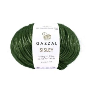 Купить пряжу GAZZAL Sisley цвет 5 724 производства фабрики GAZZAL