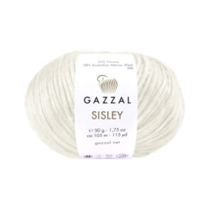 Купить пряжу GAZZAL Sisley цвет 5710 производства фабрики GAZZAL