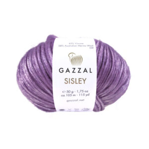 Купить пряжу GAZZAL Sisley цвет 5731 производства фабрики GAZZAL