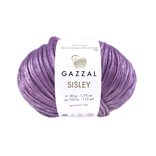 Купить пряжу GAZZAL Sisley цвет 5731 производства фабрики GAZZAL