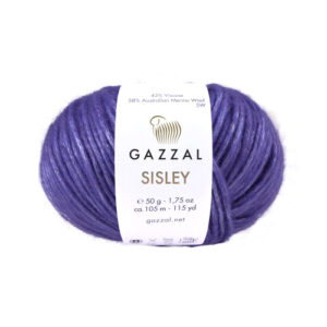 Купить пряжу GAZZAL Sisley цвет 5733 производства фабрики GAZZAL
