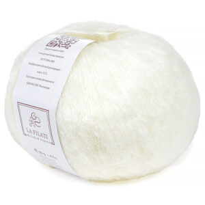 Купить пряжу LA FILATI Brushed Alpaca цвет 01 производства фабрики LA FILATI
