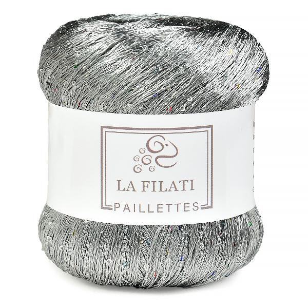Купить пряжу LA FILATI PAILLETTES цвет 041 производства фабрики LA FILATI