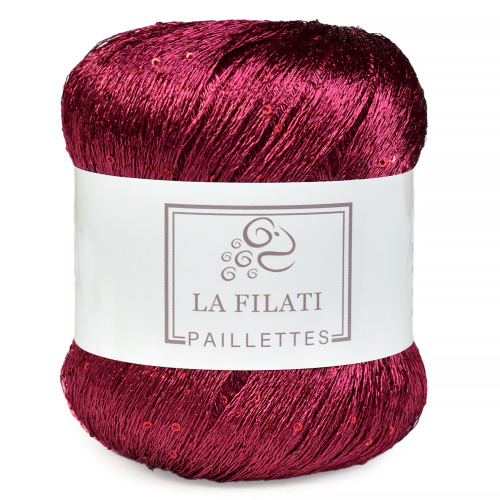 Купить пряжу LA FILATI PAILLETTES цвет S032 производства фабрики LA FILATI