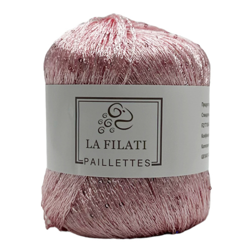 Купить пряжу LA FILATI PAILLETTES цвет S043 производства фабрики LA FILATI