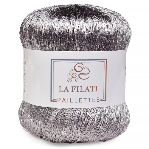 Купить пряжу LA FILATI PAILLETTES цвет S062 производства фабрики LA FILATI