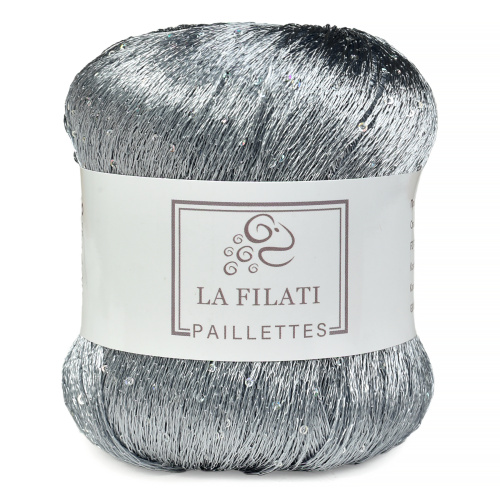 Купить пряжу LA FILATI PAILLETTES цвет S071 производства фабрики LA FILATI