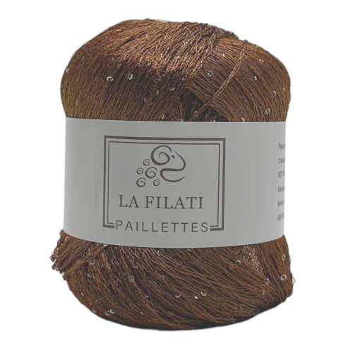 Купить пряжу LA FILATI PAILLETTES цвет S125 производства фабрики LA FILATI