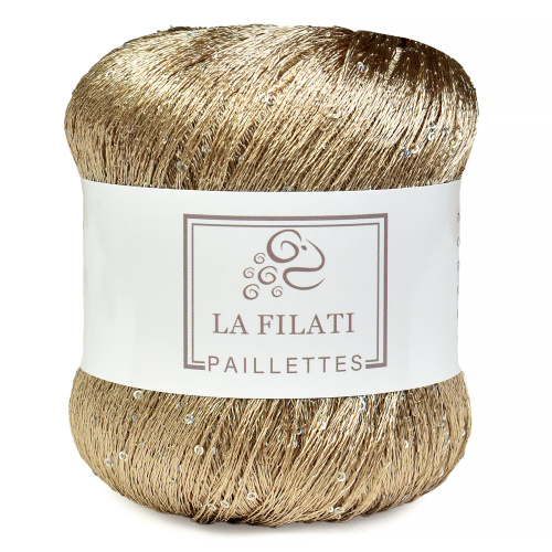 Купить пряжу LA FILATI PAILLETTES цвет S136 производства фабрики LA FILATI