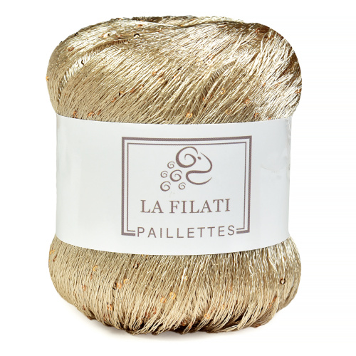 Купить пряжу LA FILATI PAILLETTES цвет S147 производства фабрики LA FILATI
