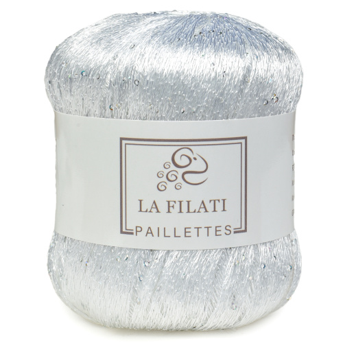 Купить пряжу LA FILATI PAILLETTES цвет S174 производства фабрики LA FILATI