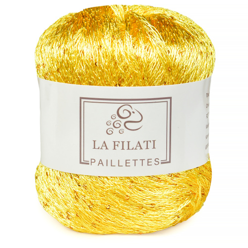 Купить пряжу LA FILATI PAILLETTES цвет S186 производства фабрики LA FILATI
