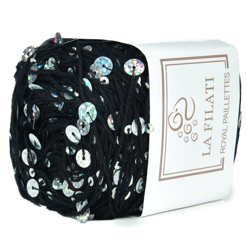 Купить пряжу LA FILATI Royal Paillettes цвет 006 производства фабрики LA FILATI