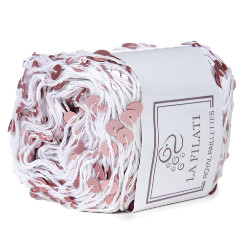 Купить пряжу LA FILATI Royal Paillettes цвет 017 производства фабрики LA FILATI
