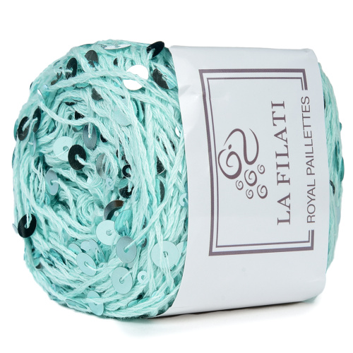 Купить пряжу LA FILATI Royal Paillettes цвет 062 производства фабрики LA FILATI