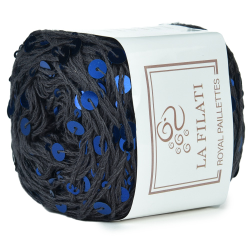 Купить пряжу LA FILATI Royal Paillettes цвет 147 производства фабрики LA FILATI