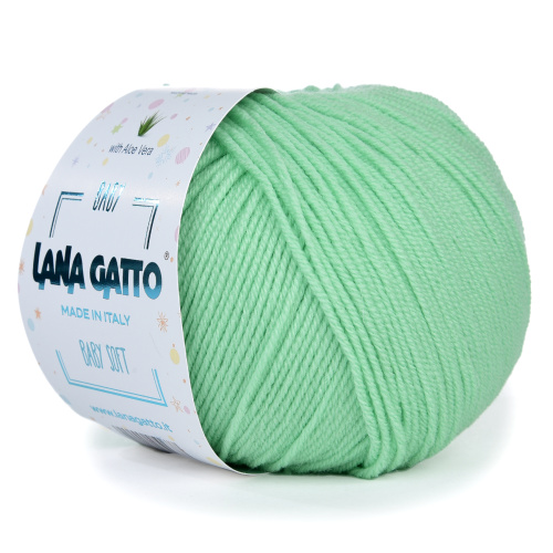 Купить пряжу LANA GATTO BABY SOFT цвет 8386 производства фабрики LANA GATTO