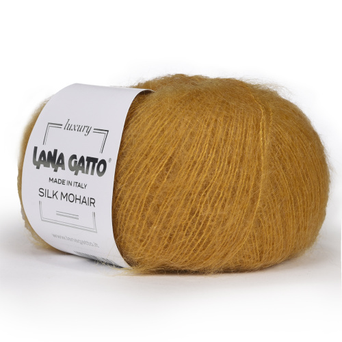 Купить пряжу LANA GATTO SILK MOHAIR цвет 14468 производства фабрики LANA GATTO