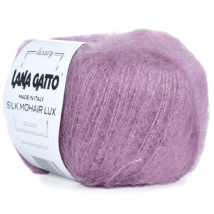 Купить пряжу LANA GATTO SILK MOHAIR LUX цвет 12940 производства фабрики LANA GATTO