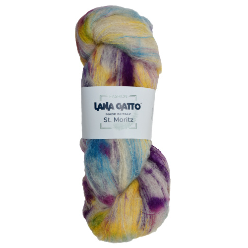 Купить пряжу LANA GATTO ST. MORITZ цвет 30609 производства фабрики LANA GATTO