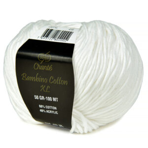 Купить пряжу Сhanté BAMBINO COTTON XL цвет 2001XL производства фабрики Сhanté
