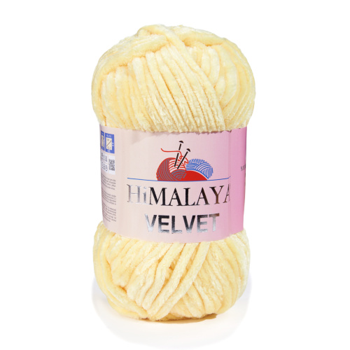 Купить пряжу HiMALAYA VELVET цвет 90002 производства фабрики HiMALAYA