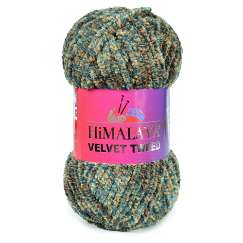 Купить пряжу HiMALAYA VELVET TWEED цвет 91107 производства фабрики HiMALAYA