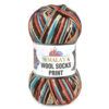 Купить пряжу HiMALAYA WOOL SOCKS PRINT цвет S54-01 производства фабрики HiMALAYA
