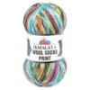 Купить пряжу HiMALAYA WOOL SOCKS PRINT цвет S63-01 производства фабрики HiMALAYA