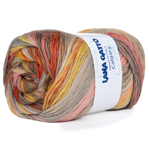 Купить пряжу LANA GATTO CALGARY цвет 30614 производства фабрики LANA GATTO