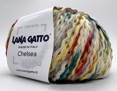 Купить пряжу LANA GATTO CHELSEA цвет 30120 производства фабрики LANA GATTO