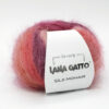 Купить пряжу LANA GATTO SILK MOHAIR PRINT цвет 9203 производства фабрики LANA GATTO
