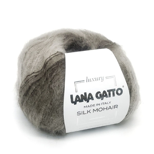 Купить пряжу LANA GATTO SILK MOHAIR PRINT цвет 9555 производства фабрики LANA GATTO