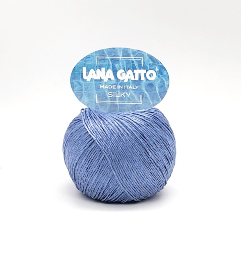 Купить пряжу LANA GATTO SILKY цвет 8725 производства фабрики LANA GATTO