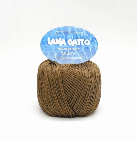 Купить пряжу LANA GATTO SILKY цвет 8728 производства фабрики LANA GATTO