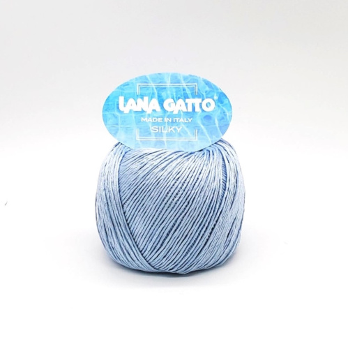 Купить пряжу LANA GATTO SILKY цвет 8900 производства фабрики LANA GATTO