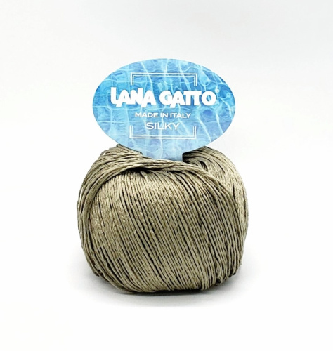 Купить пряжу LANA GATTO SILKY цвет 8901 производства фабрики LANA GATTO
